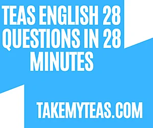TEAS English 28 Questions in 28 Minutes